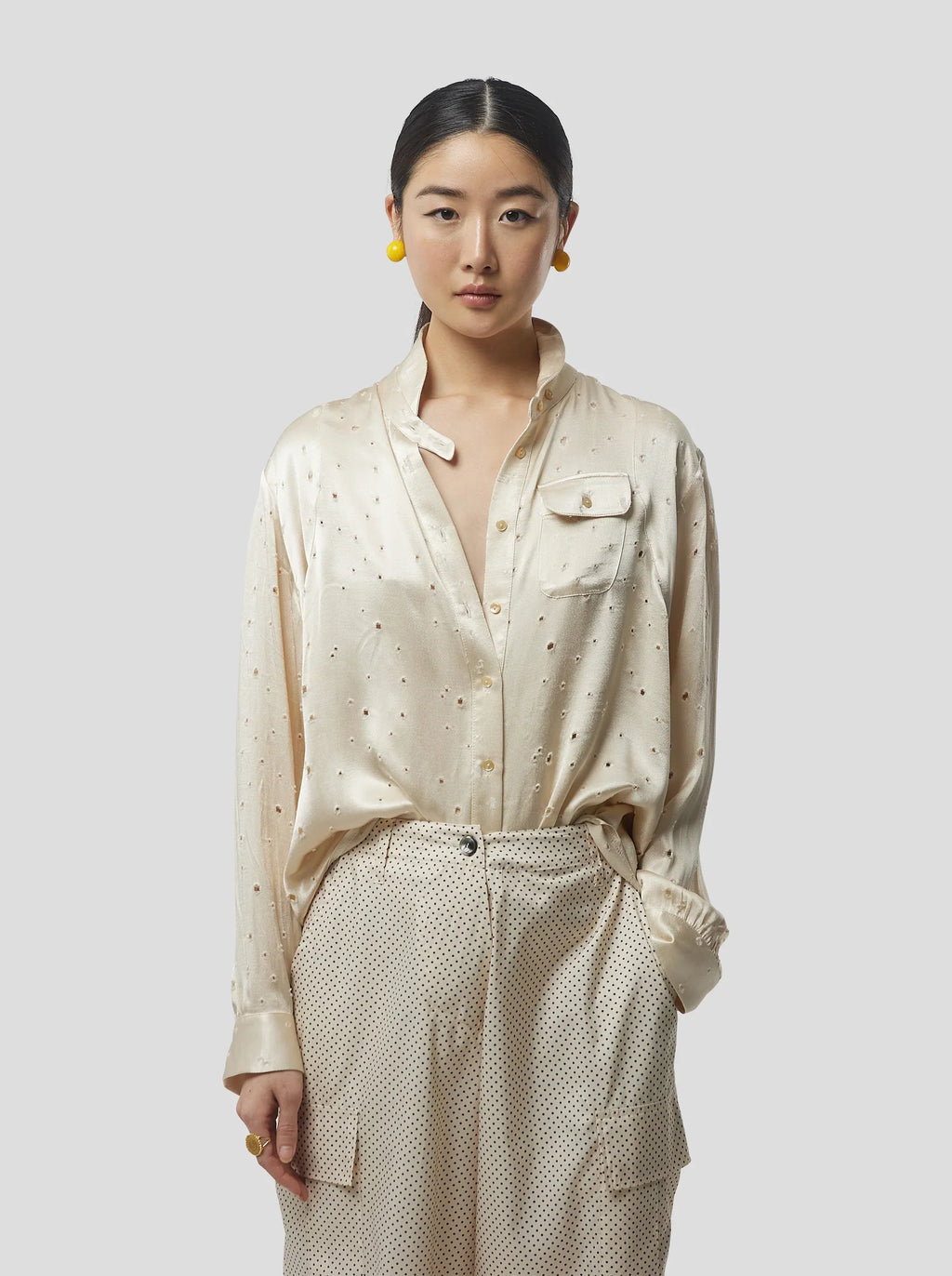 Chemise Tokyo In Saboté Moon Voile