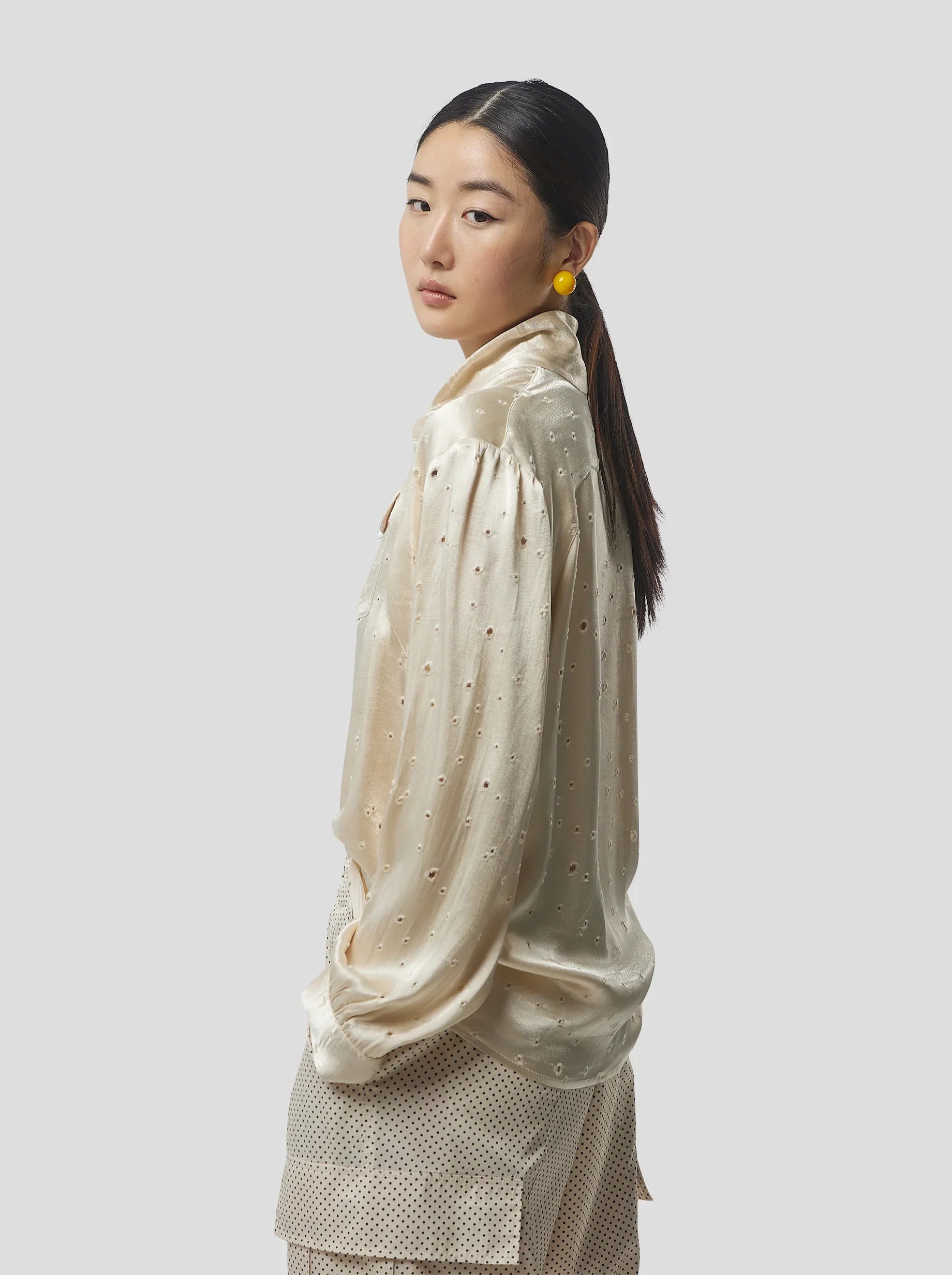 Chemise Tokyo In Saboté Moon Voile