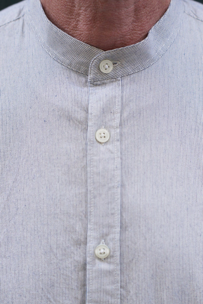 Chemise Elvis - Ecru/Bleu