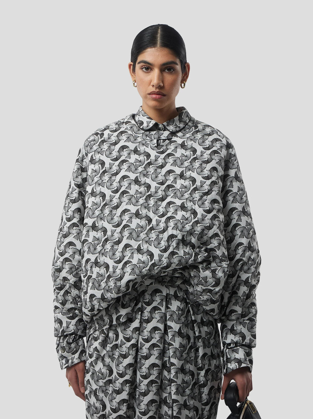 Pull Brooklyn In Lead Shavings Print