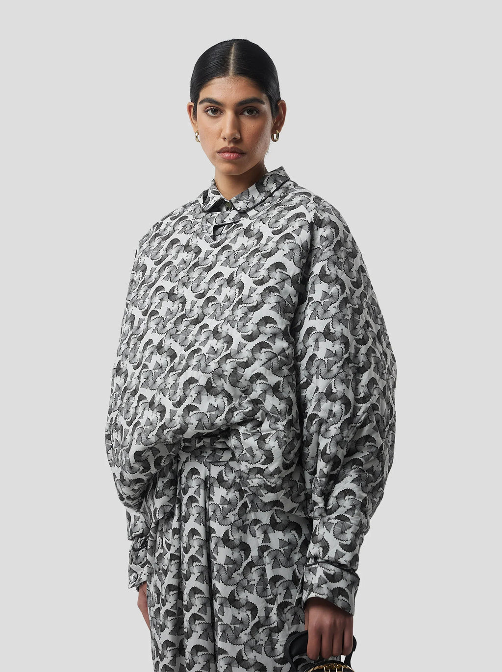Pull Brooklyn In Lead Shavings Print