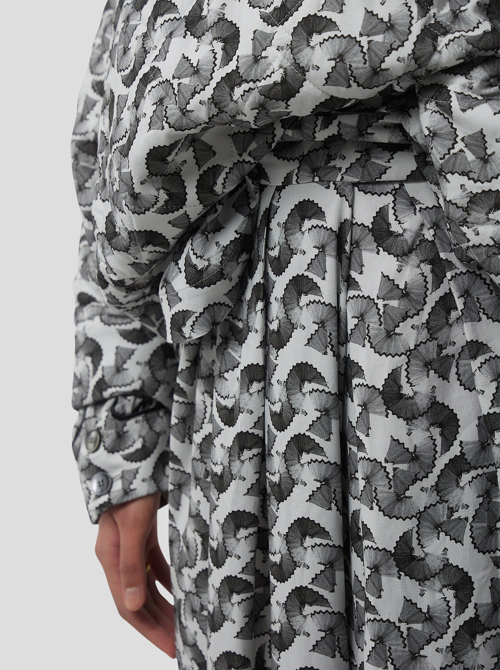 Pull Brooklyn In Lead Shavings Print