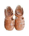 Clarence Nu-Pieds Souples Scratch- Camel - Fille