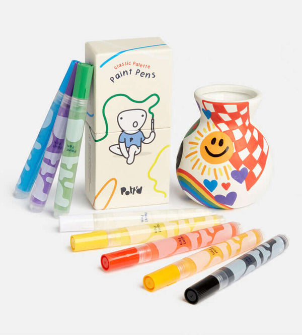8 Feutres De Peinture - Couleurs Au Choix