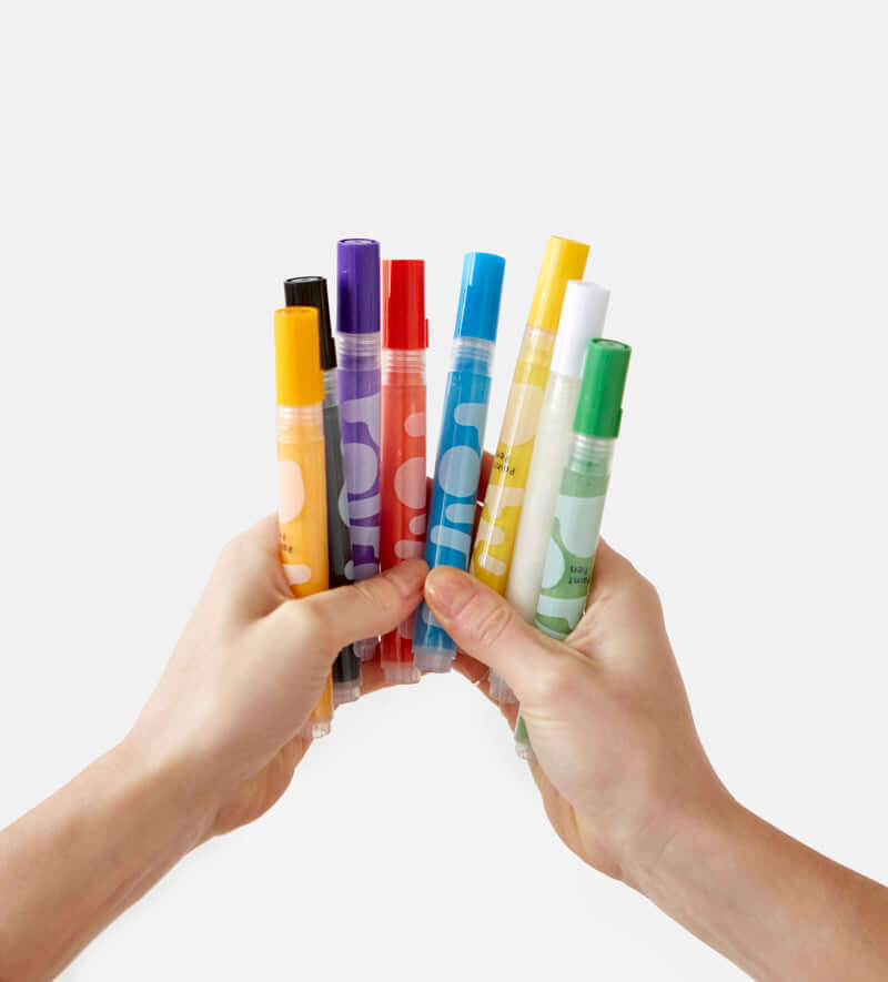 8 Feutres De Peinture - Couleurs Au Choix