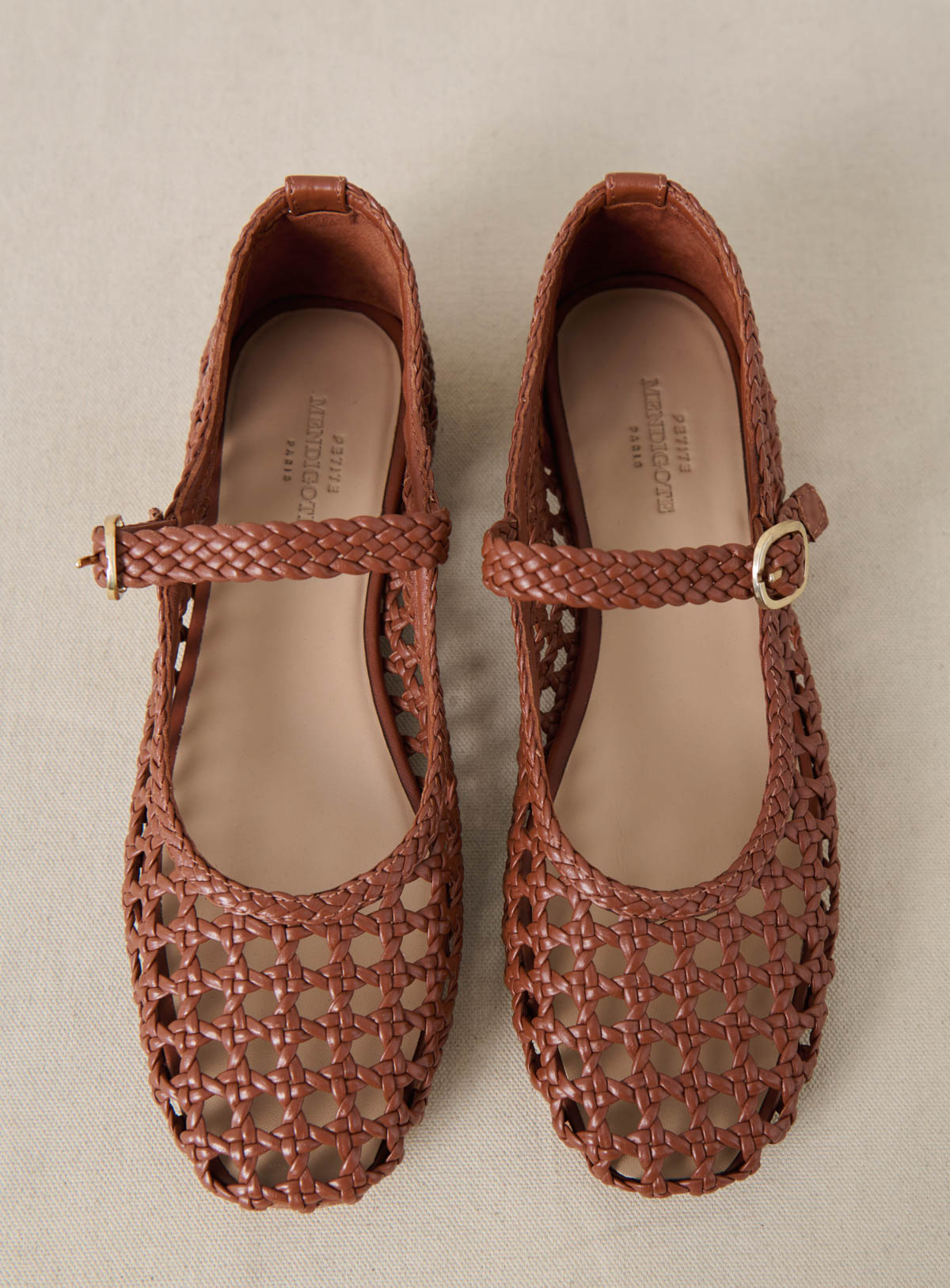 Ballerines Claudette - Camel