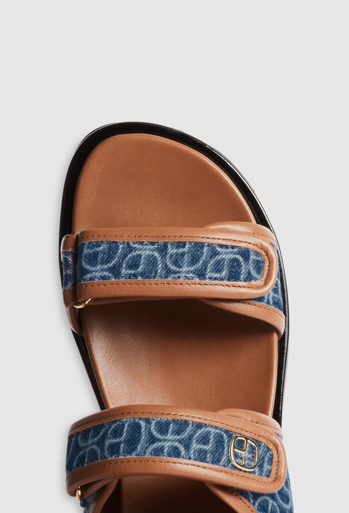 Claudie Pierlot - Chaussures Plates Ouvertes Ameliedenim - Bicolore