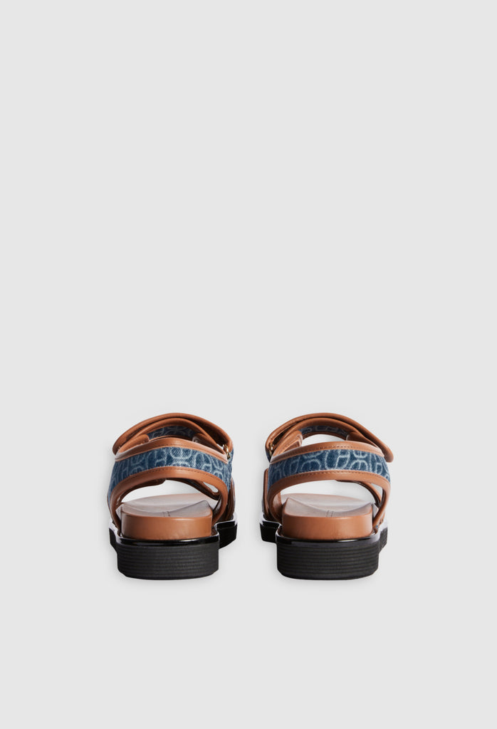 Claudie Pierlot - Chaussures Plates Ouvertes Ameliedenim - Bicolore