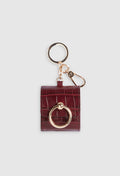Claudie Pierlot - Gadget Airpod Case Croco - Bordeaux