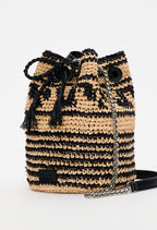 Claudie Pierlot - Sac Seau En Raphia Angelo - Paille