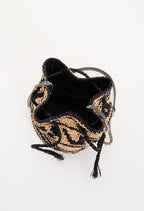 Claudie Pierlot - Sac Seau En Raphia Angelo - Paille