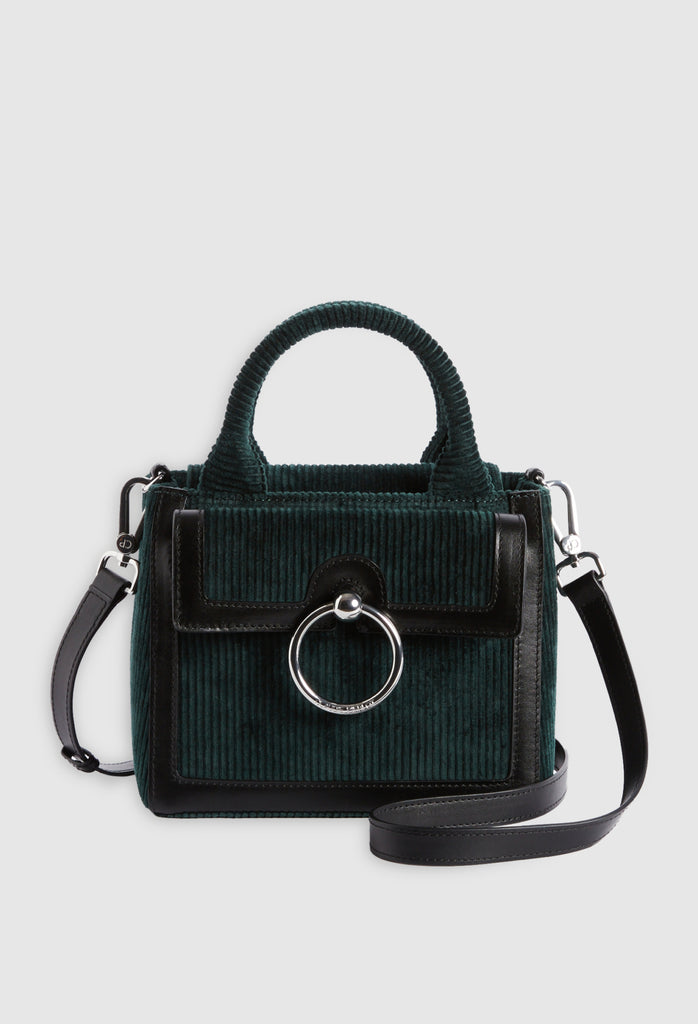 Claudie Pierlot - Sac Anouck Mini Corduroybis - Vert Foret