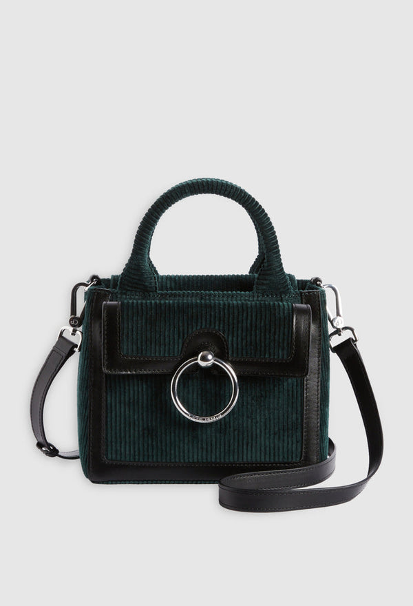 Claudie Pierlot - Sac Anouck Mini Corduroybis - Vert Foret