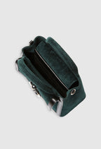 Claudie Pierlot - Sac Anouck Mini Corduroybis - Vert Foret