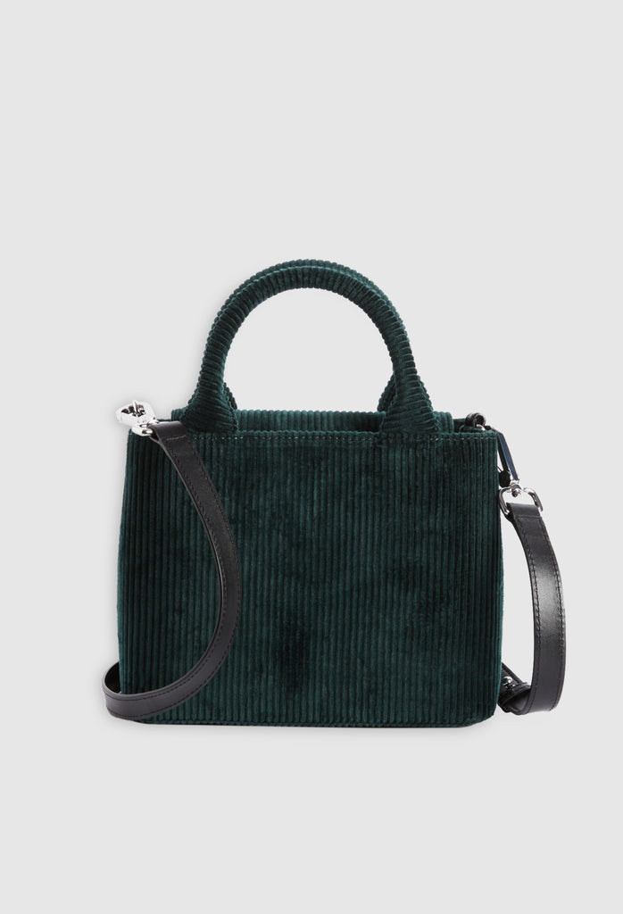 Claudie Pierlot - Sac Anouck Mini Corduroybis - Vert Foret