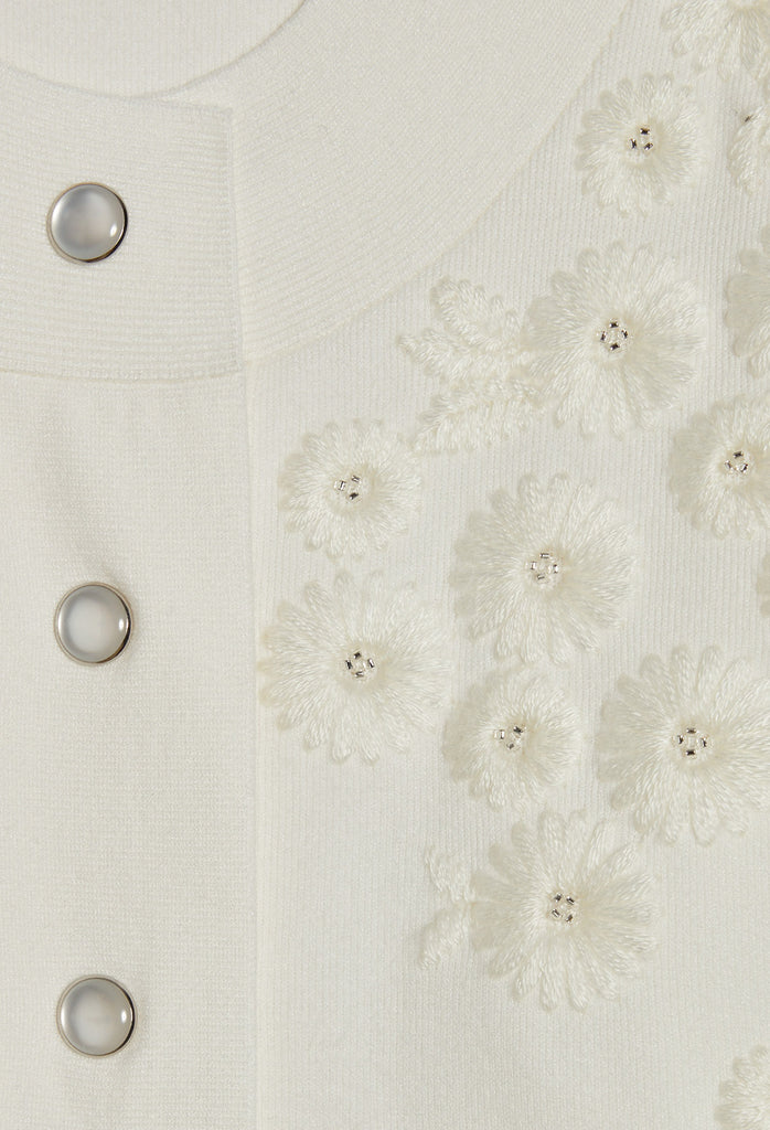 Claudie Pierlot - Cardigan Mareina - Ecru