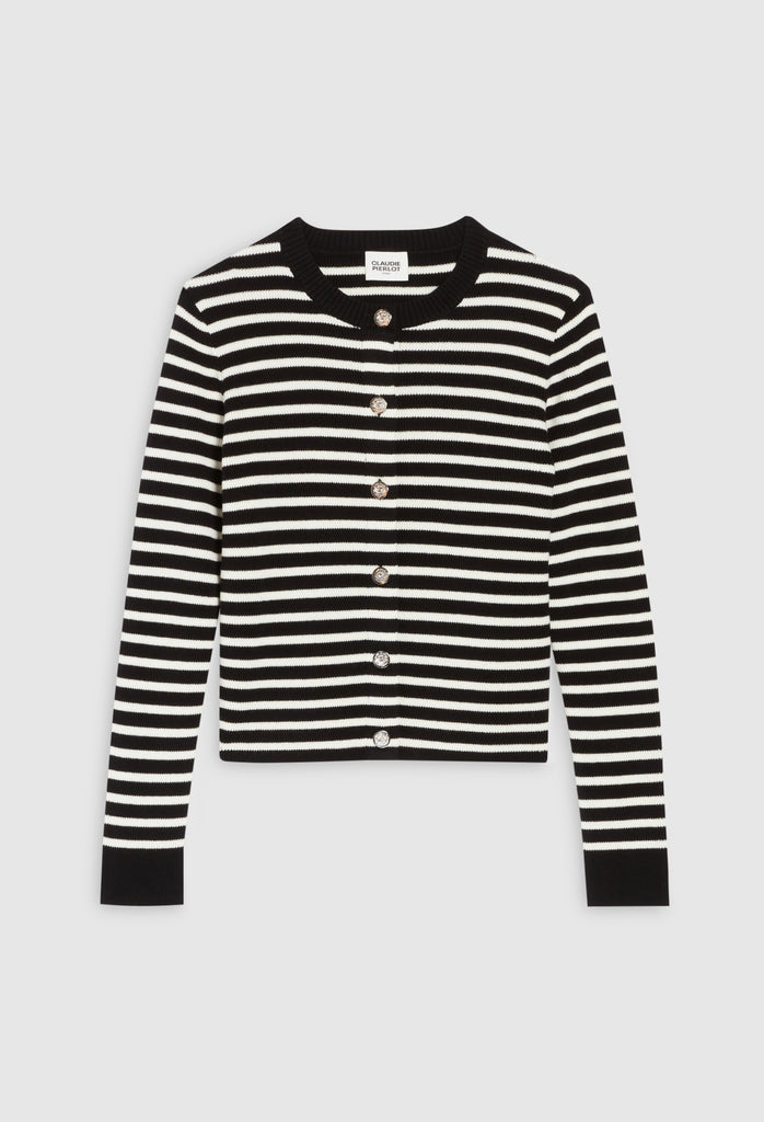 Claudie Pierlot - Cardigan Martine - Bicolore