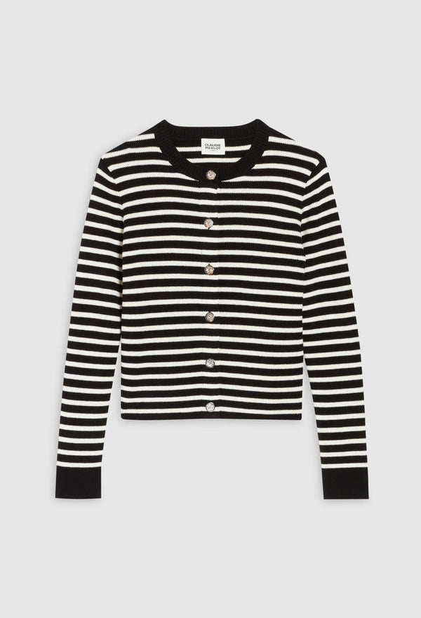 Claudie Pierlot - Cardigan Martine - Bicolore