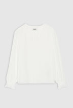 Claudie Pierlot - Blouse Bretzel Bis - Ecru