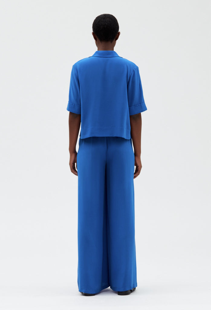 Claudie Pierlot - Chemise Curiositesoie - Bleu Santorin