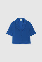 Claudie Pierlot - Chemise Curiositesoie - Bleu Santorin