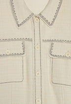 Claudie Pierlot - Combinaison Jeanne - Ecru