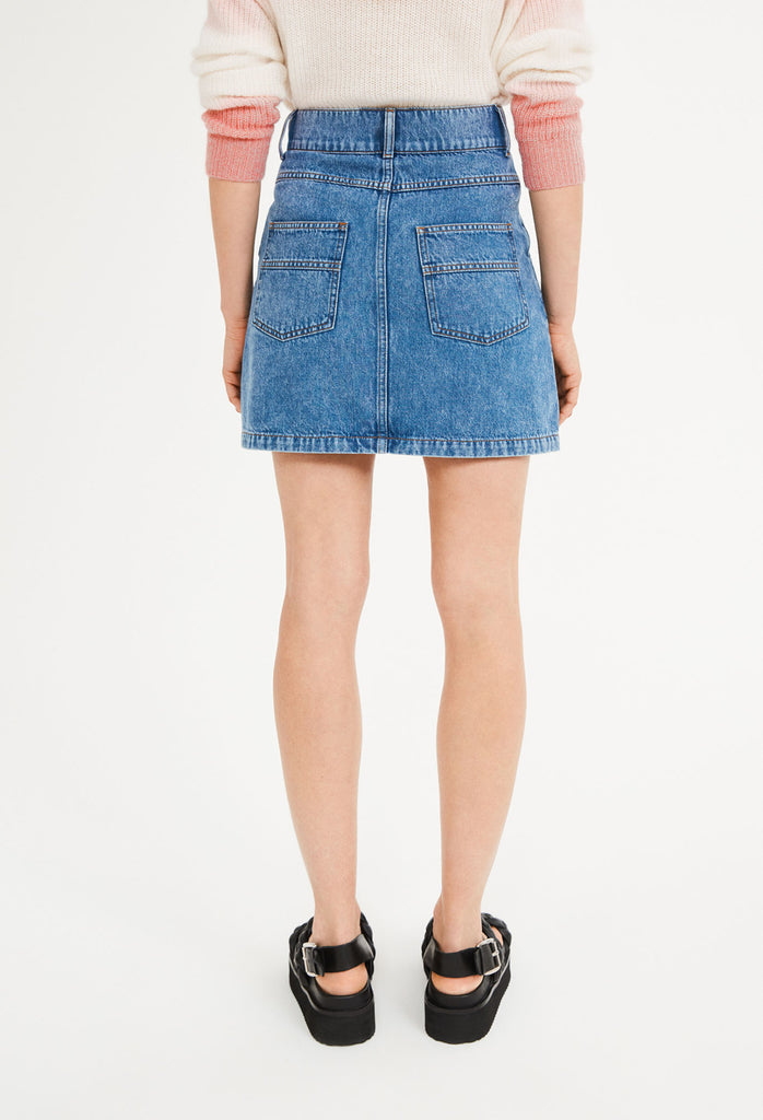 Claudie Pierlot - Jupe Surf - Denim