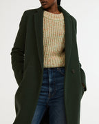 Claudie Pierlot - Manteau Gold Bis - Vert Sapin