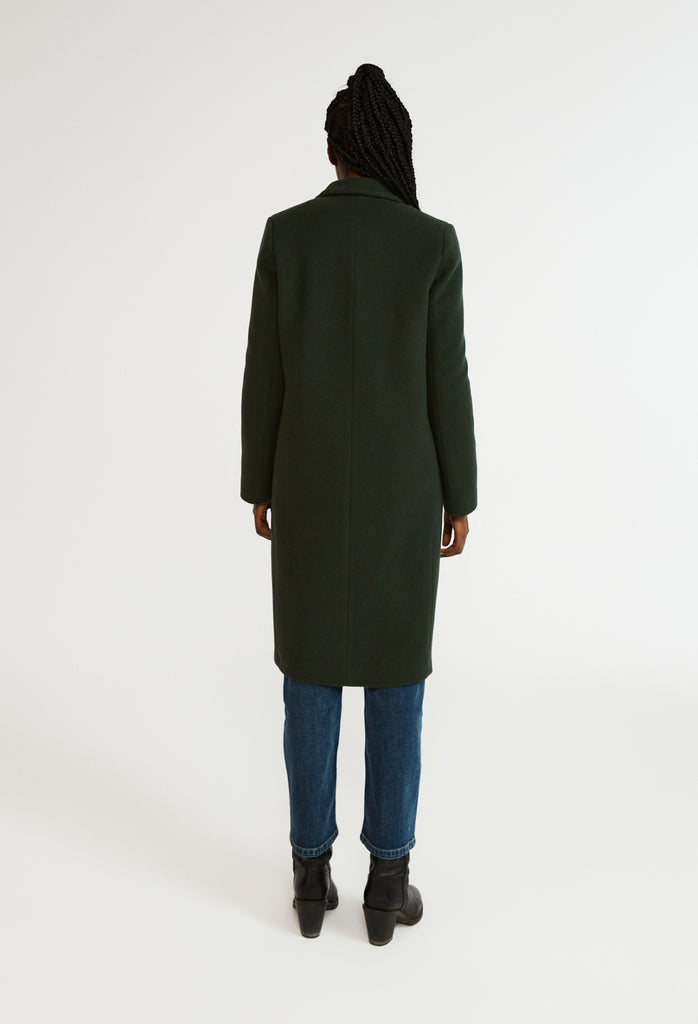 Claudie Pierlot - Manteau Gold Bis - Vert Sapin
