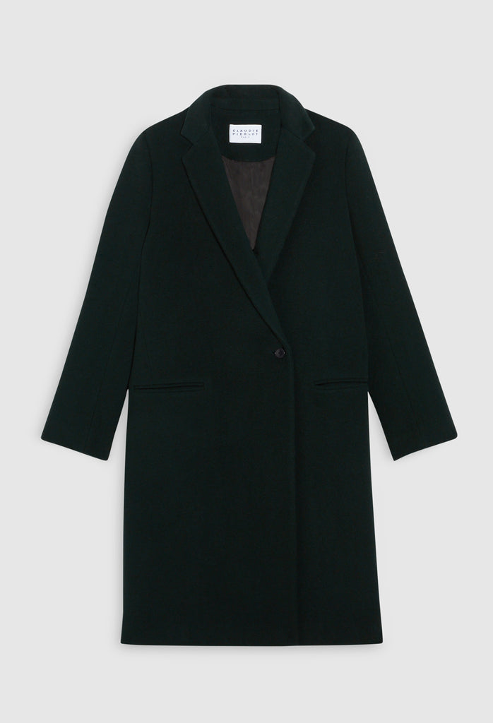Claudie Pierlot - Manteau Gold Bis - Vert Sapin
