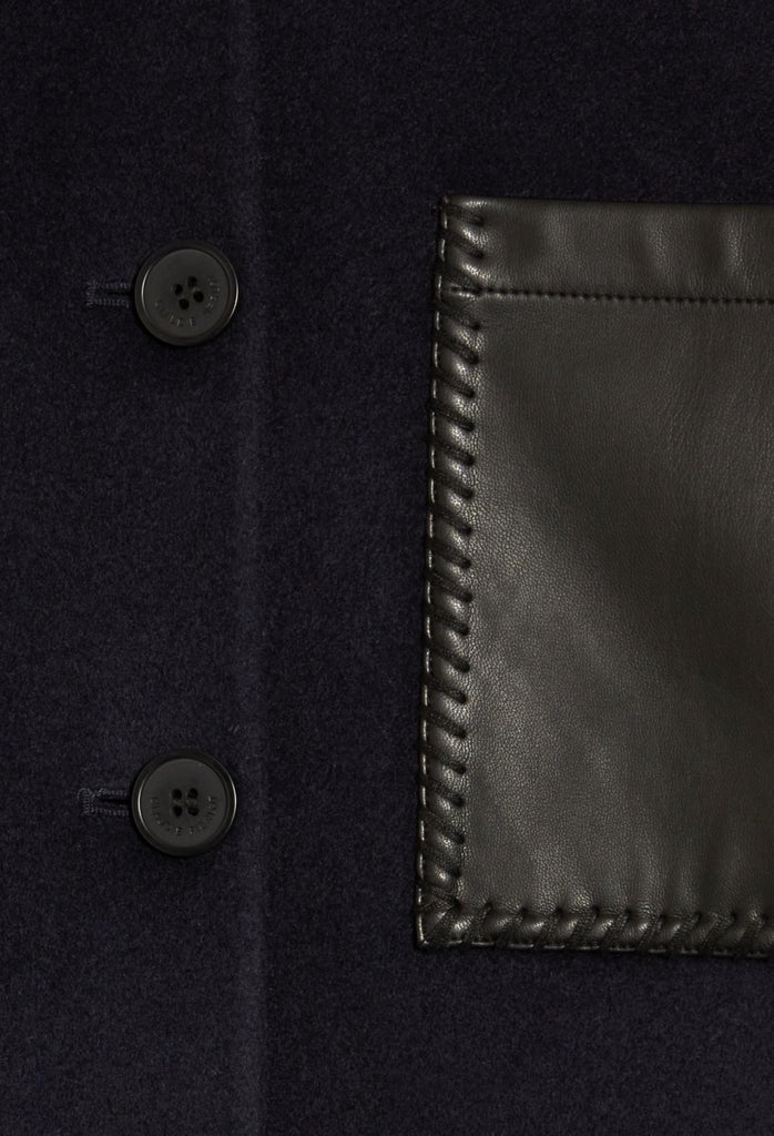 Claudie Pierlot - Manteau Gaelle - Marine Profond