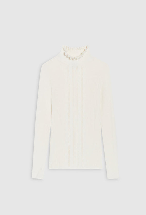 Claudie Pierlot - Pull Meeting - Écru