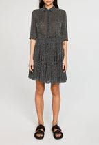 Claudie Pierlot - Robe Chemise Randall - Noir