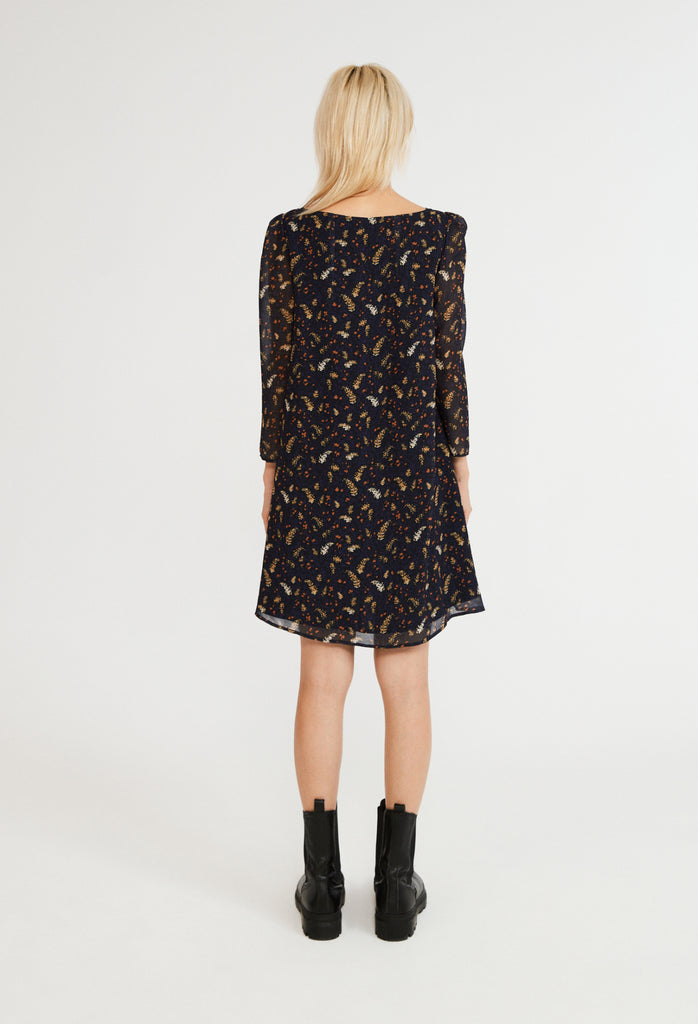 Claudie Pierlot - Robe C&T Rififipampa - Print Fonce