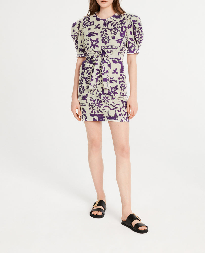 Claudie Pierlot - Robe Requin - Print Clair