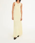 Claudie Pierlot - Robe Dos Nu Monteo - Jaune Pale