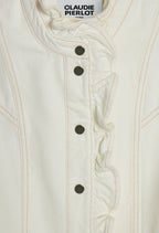 Claudie Pierlot - Robe C&T Ramia - Ecru