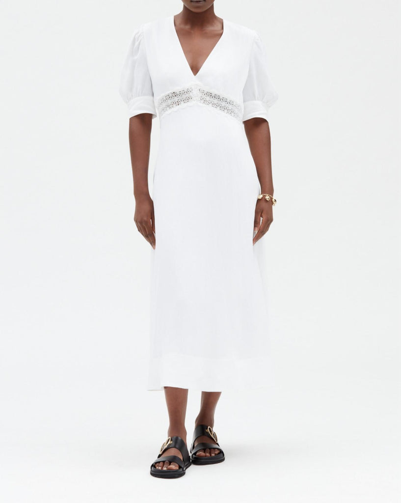 Claudie Pierlot - Robe Rivage - Blanc
