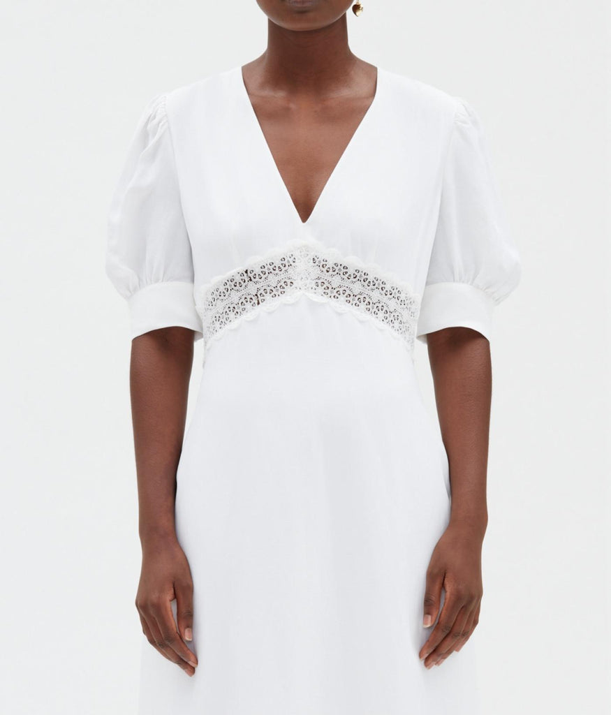 Claudie Pierlot - Robe Rivage - Blanc