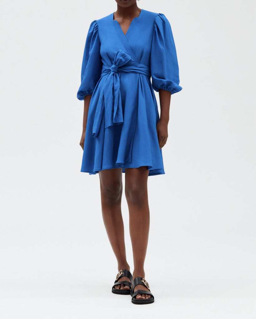 Claudie Pierlot - Robe Raymondesantorin - Bleu Santorin