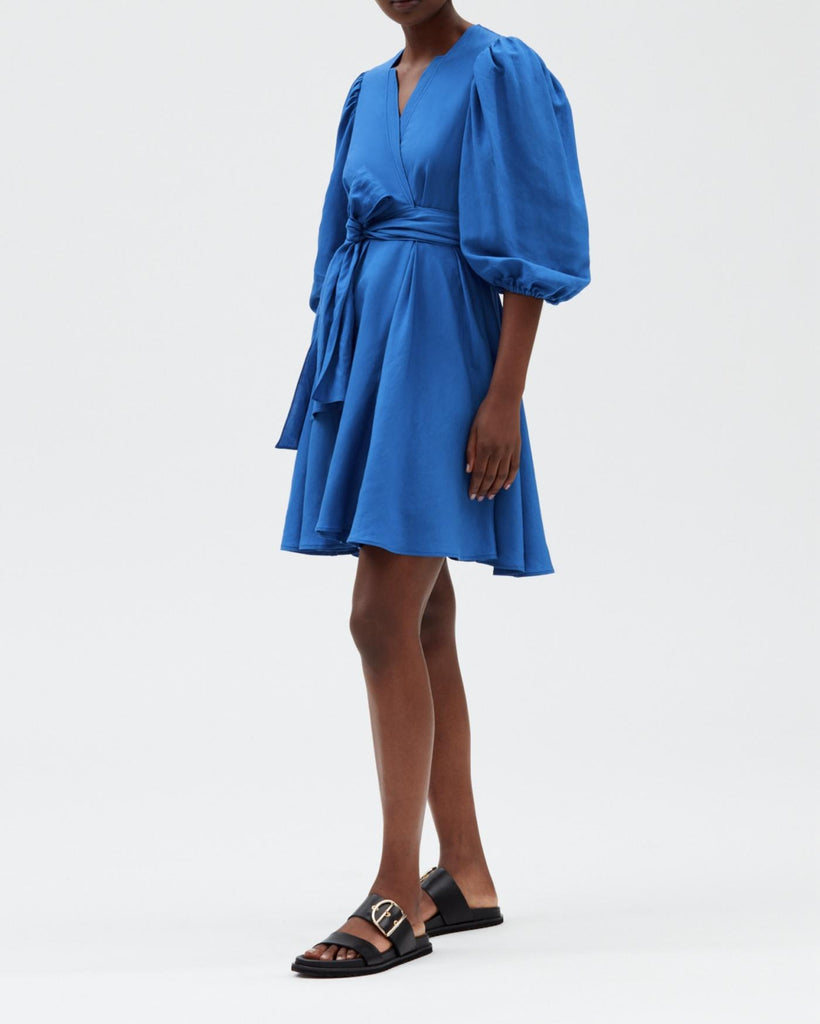Claudie Pierlot - Robe Raymondesantorin - Bleu Santorin