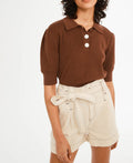 Claudie Pierlot - Short Ellen - Ivoire