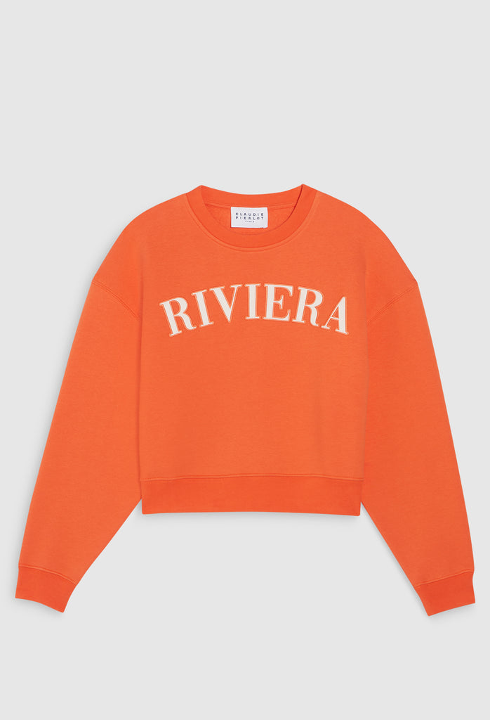 Claudie Pierlot - Sweatshirt Triviera - Orange