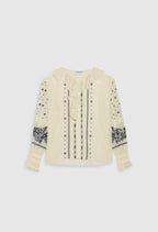 Claudie Pierlot - Blouse Bichetta - Ivoire