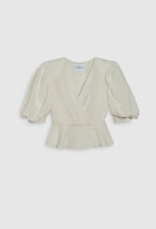 Claudie Pierlot - Top Bleuetbis - Écru