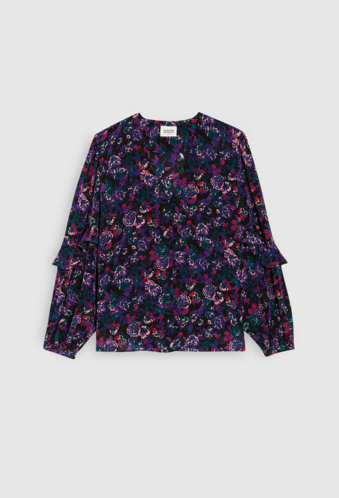 Claudie Pierlot - Top Blandine - Print Fonce