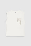 Claudie Pierlot - T-Shirt Tasmania - Écru