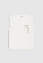 Claudie Pierlot - T-Shirt Tasmania - Écru