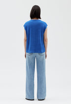 Claudie Pierlot - T-Shirts Takeaway - Bleu Santorin