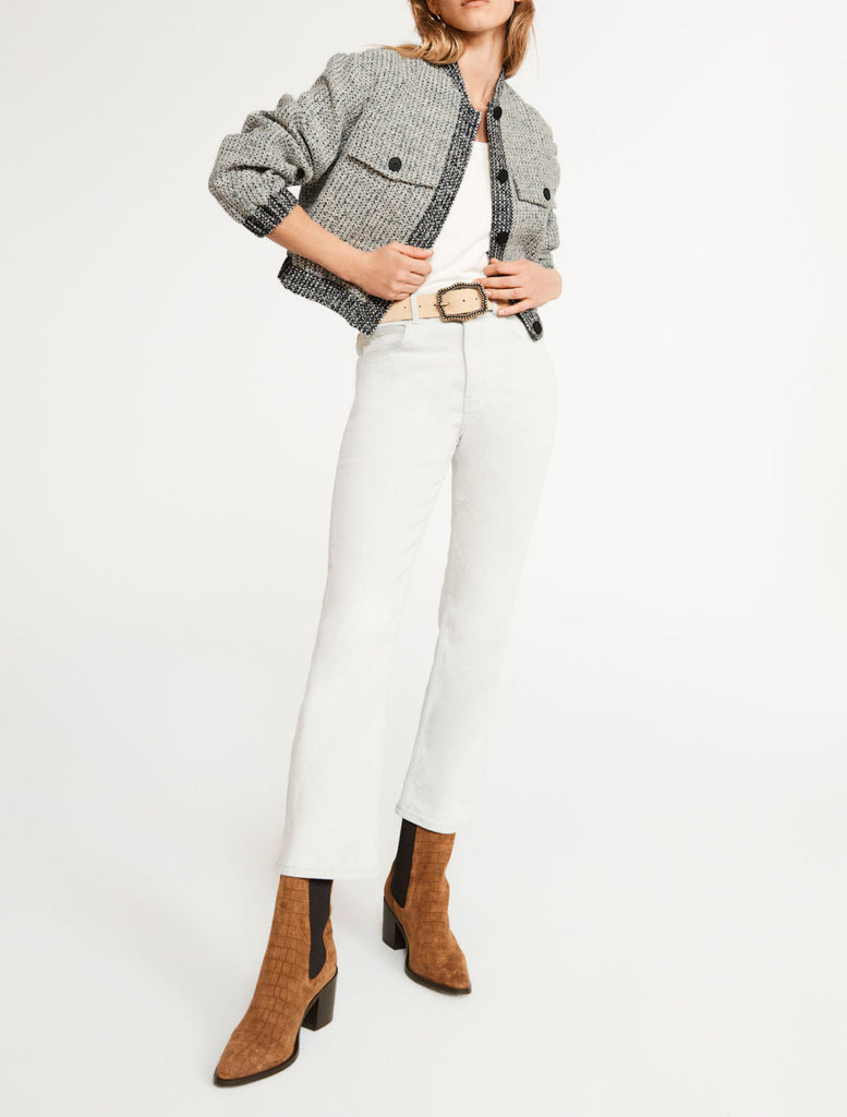 Claudie Pierlot - Bomber En Tweed Volley - Bicolore